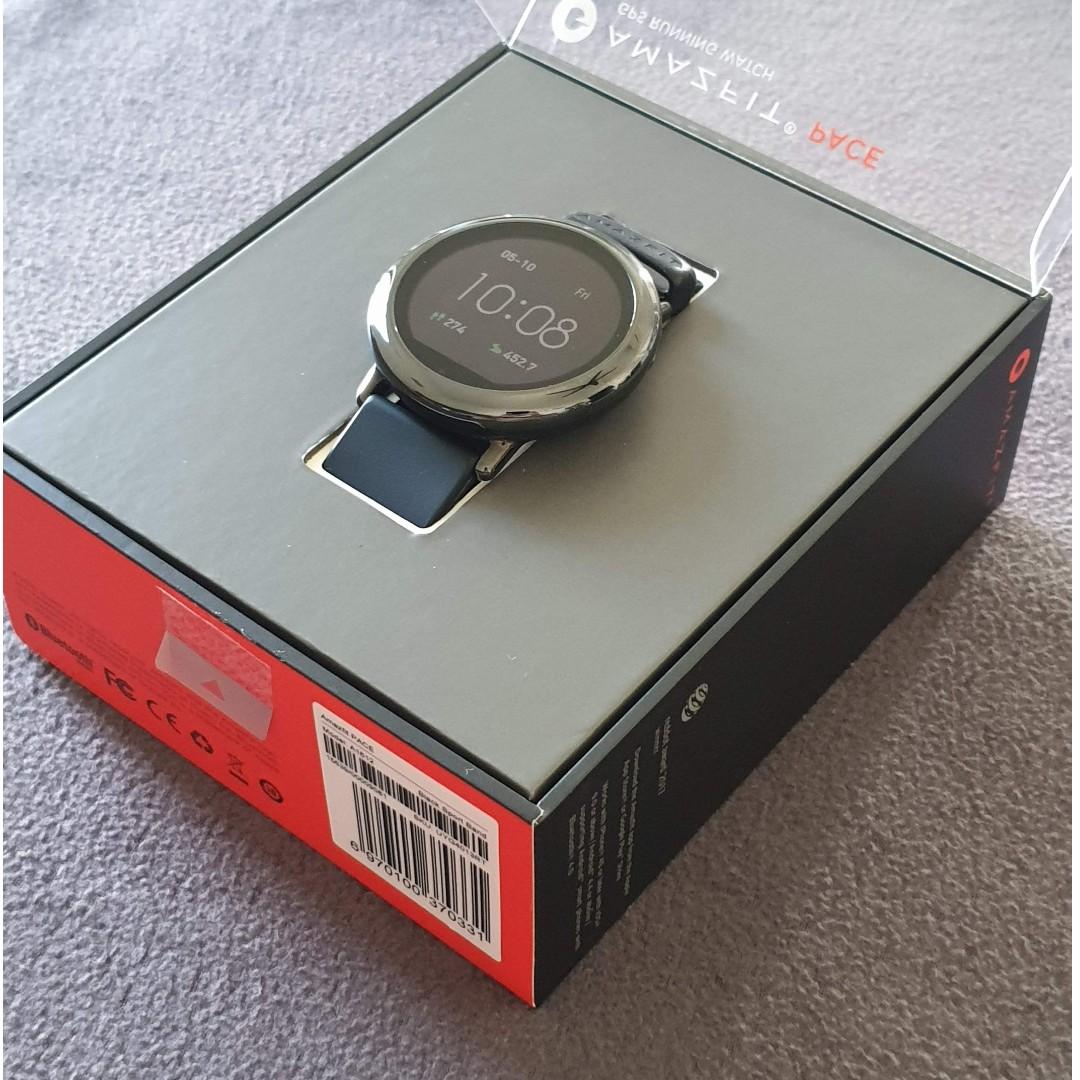 amazfit pace second hand