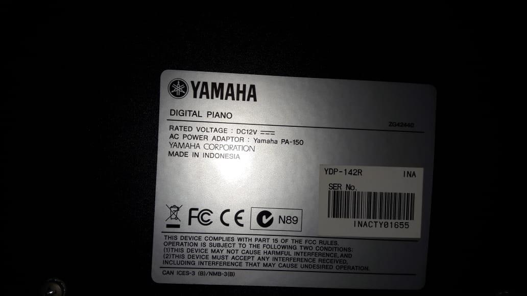 Yamaha Arius Ydp 142r 88 Key Digital Piano Music Media