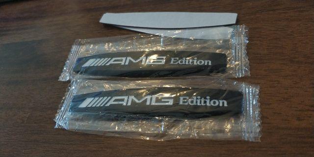 Mercedes Benz AMG badge side x 2pcs