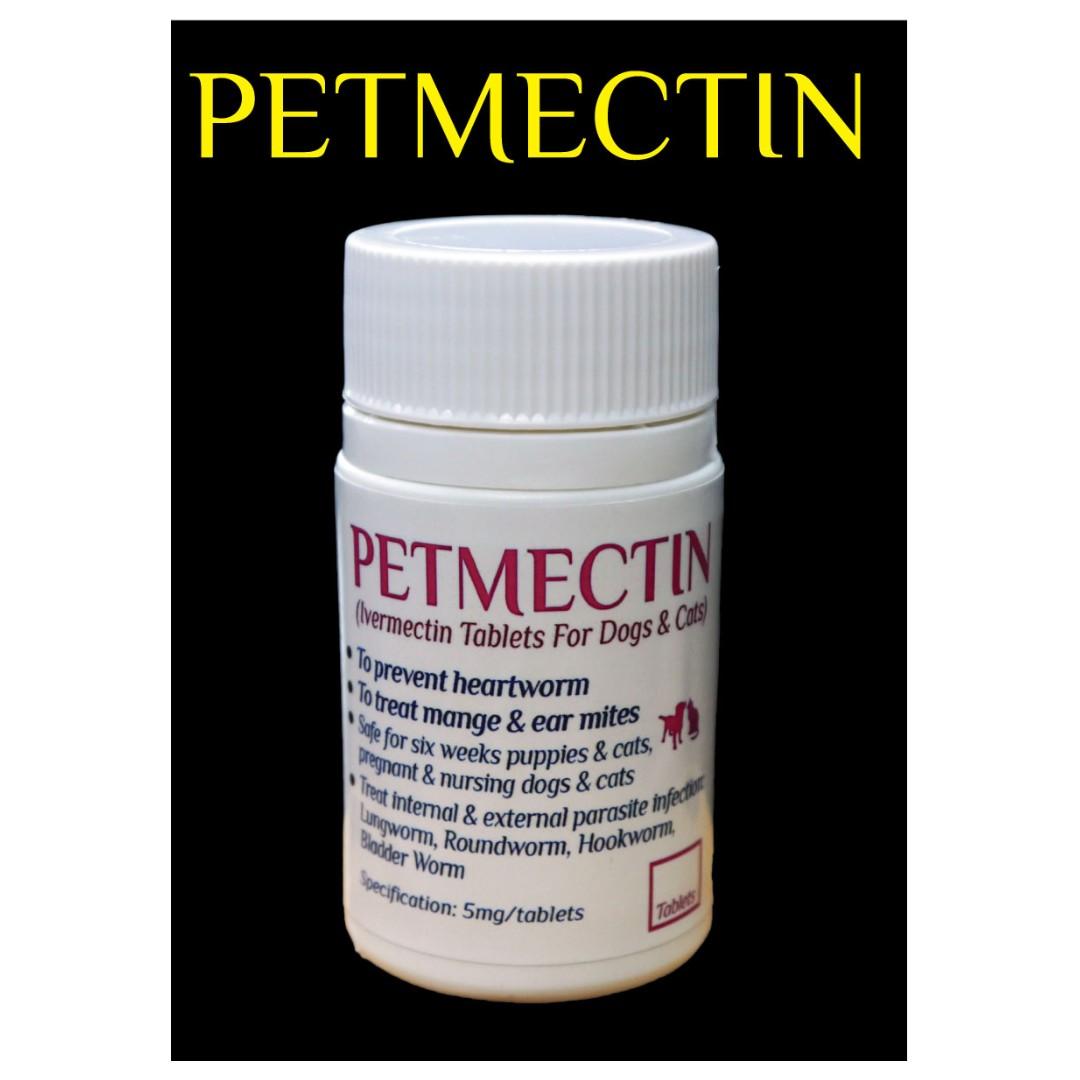 1tablets Petmectin Ivermectin Tablets For Dogs Cats Di Carousell