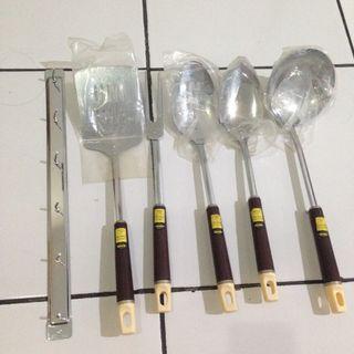 #bapau SUPERCHROME KITCHEN TOOLS 5 PIECES SET