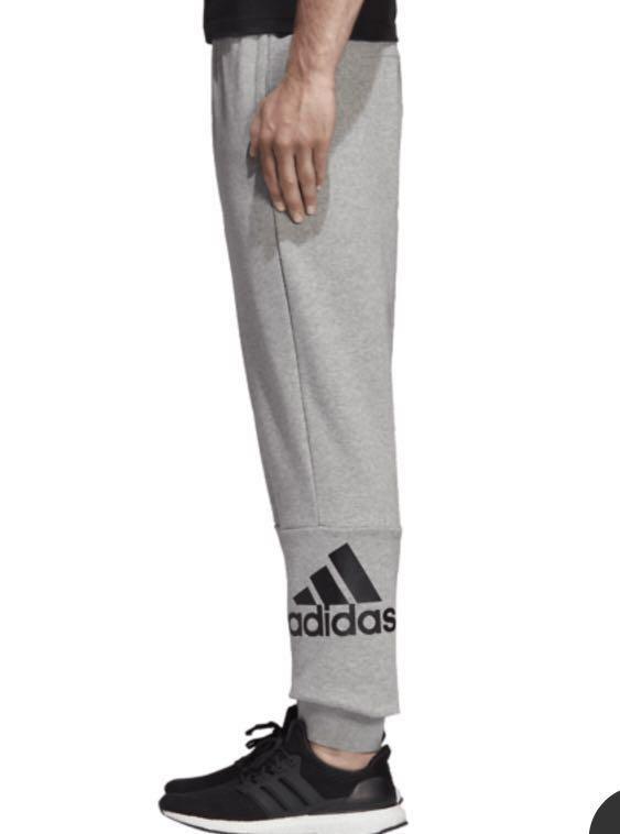 adidas cotton joggers mens