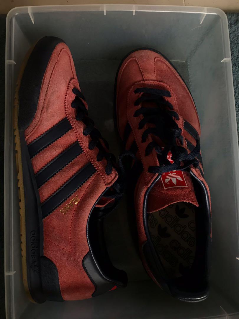 Adidas jeans mkii red & collegiate navy hot sale