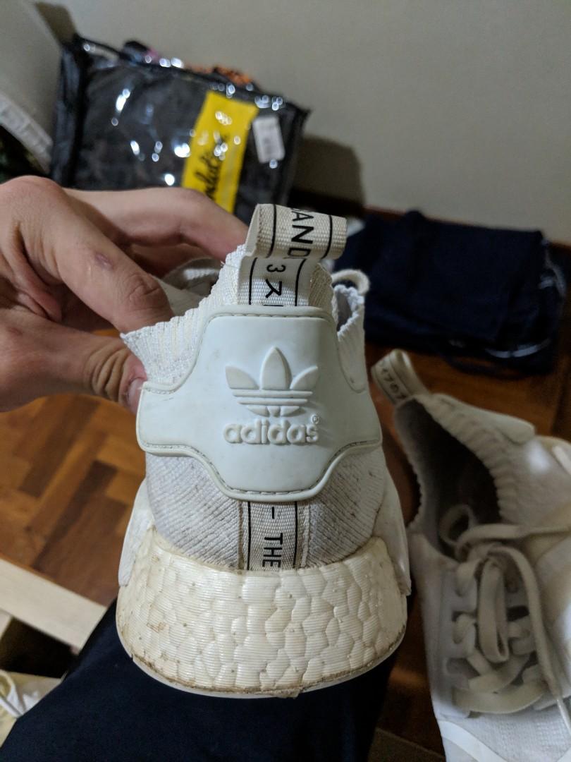Adidas NMD R1 Japan Edition White Men s Fashion Footwear Sneakers on Carousell
