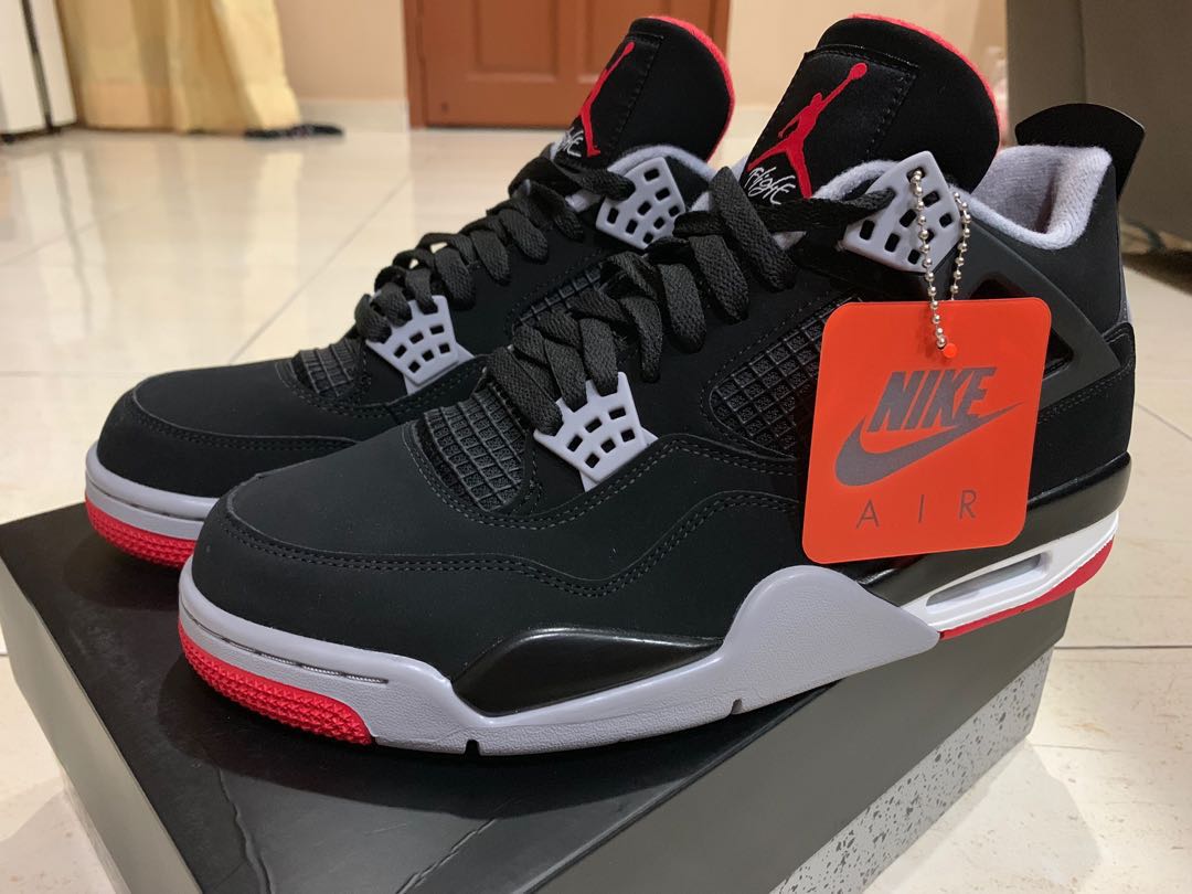 air jordan 4 bred
