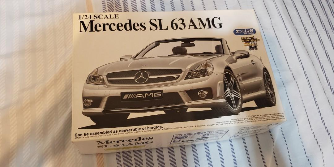 Aoshima Sl63 Amg 1 24 連蝕刻片 興趣及遊戲 玩具 遊戲類 Carousell