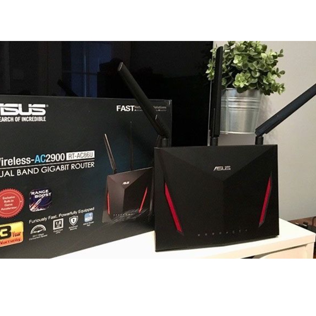 ASUS RT-AC86U EXTREME WIFI ROUTER EXTREME COVERAGE WITH TRENDMICRO ...