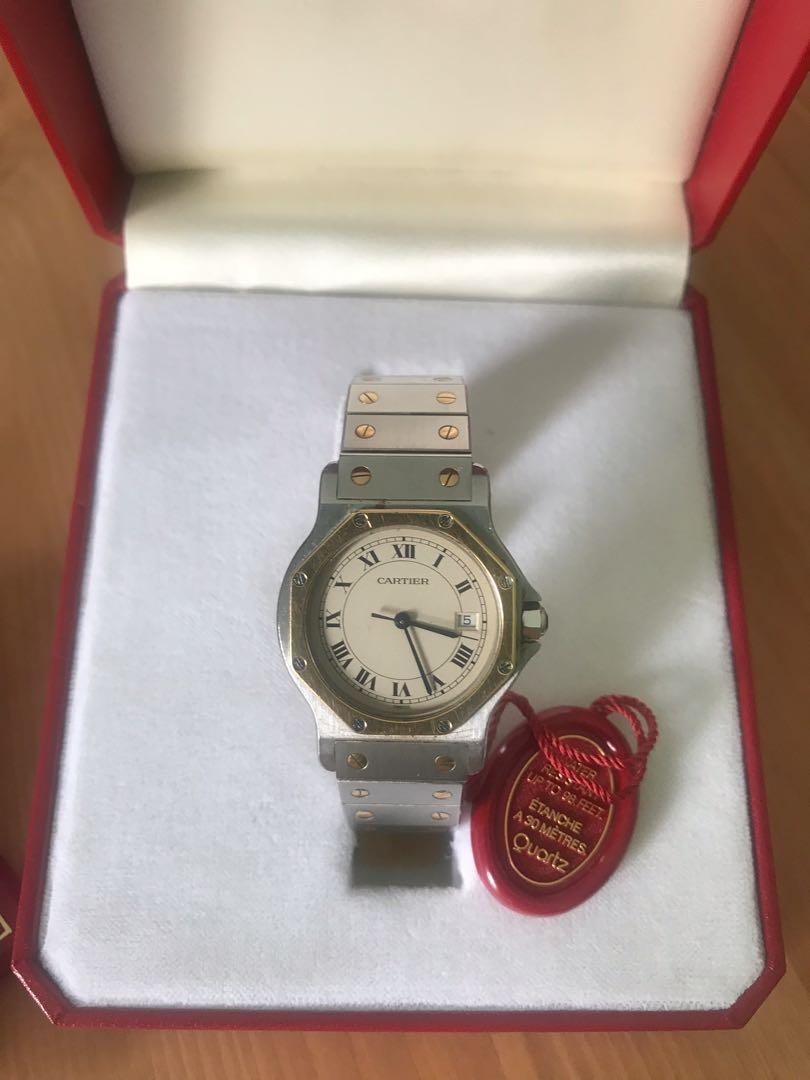 Cartier santos hexagonal online