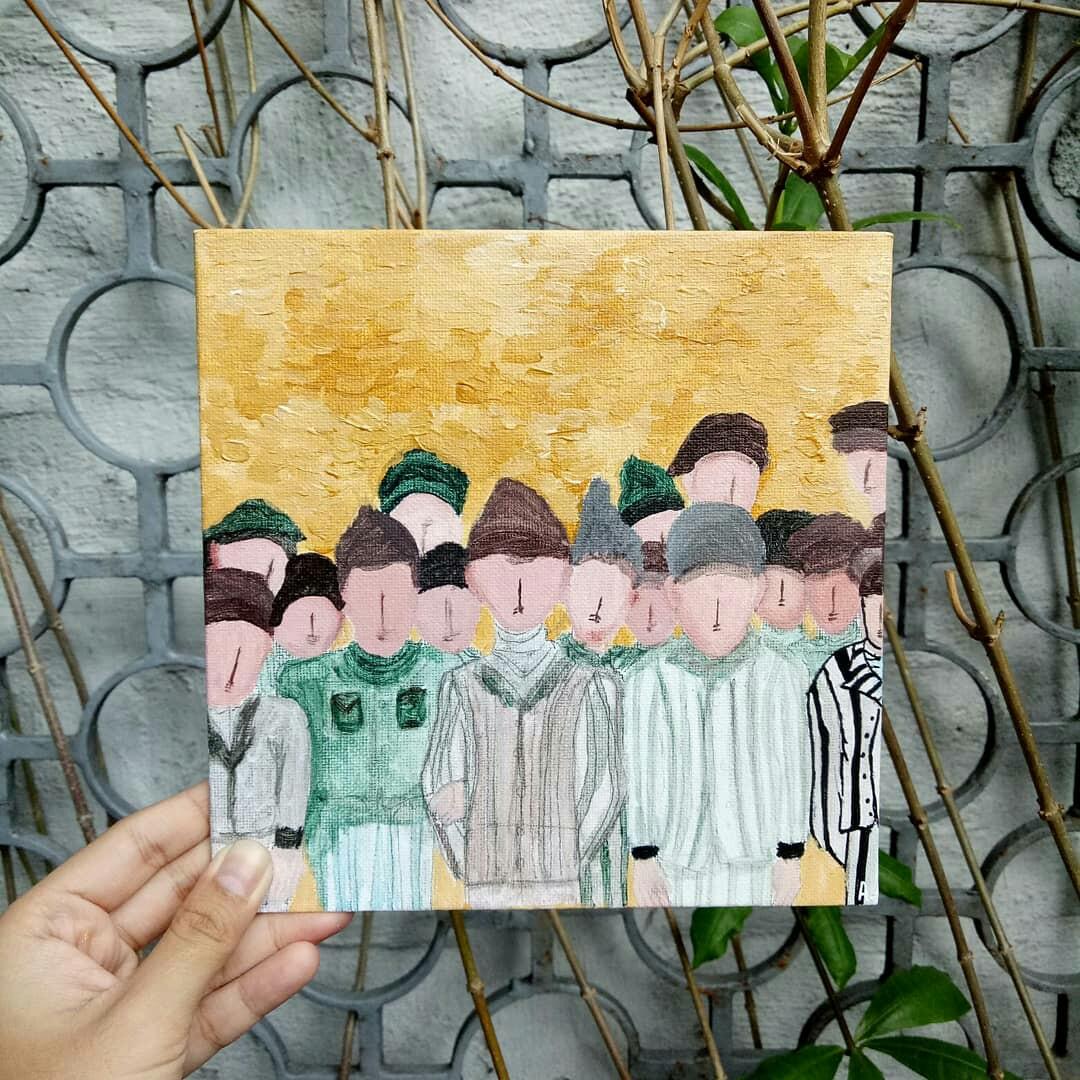 Boys in Striped Pajamas (Category: Designer & Blind Box Toys) located in Quezon City. Submitted by fuzzmnl (Listing ID 228551705, Image 1). Description: 18x18cm #caroujamba #wincbtl.