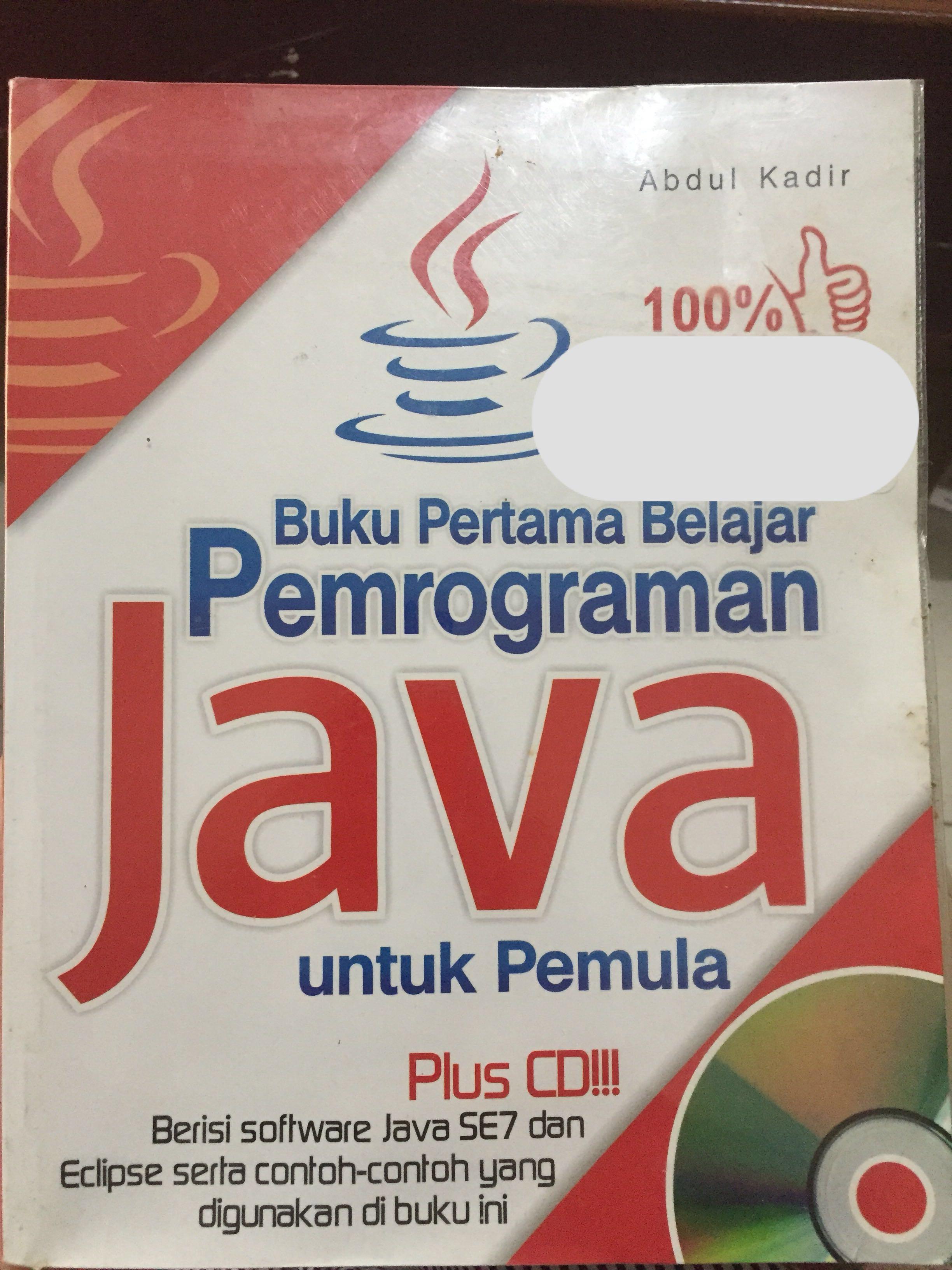 Buku Pemrograman Komputer Coding Buku Pertama Belajar Pemrograman Java Untuk Pemula Bapau Buku Alat Tulis Buku Pelajaran Di Carousell