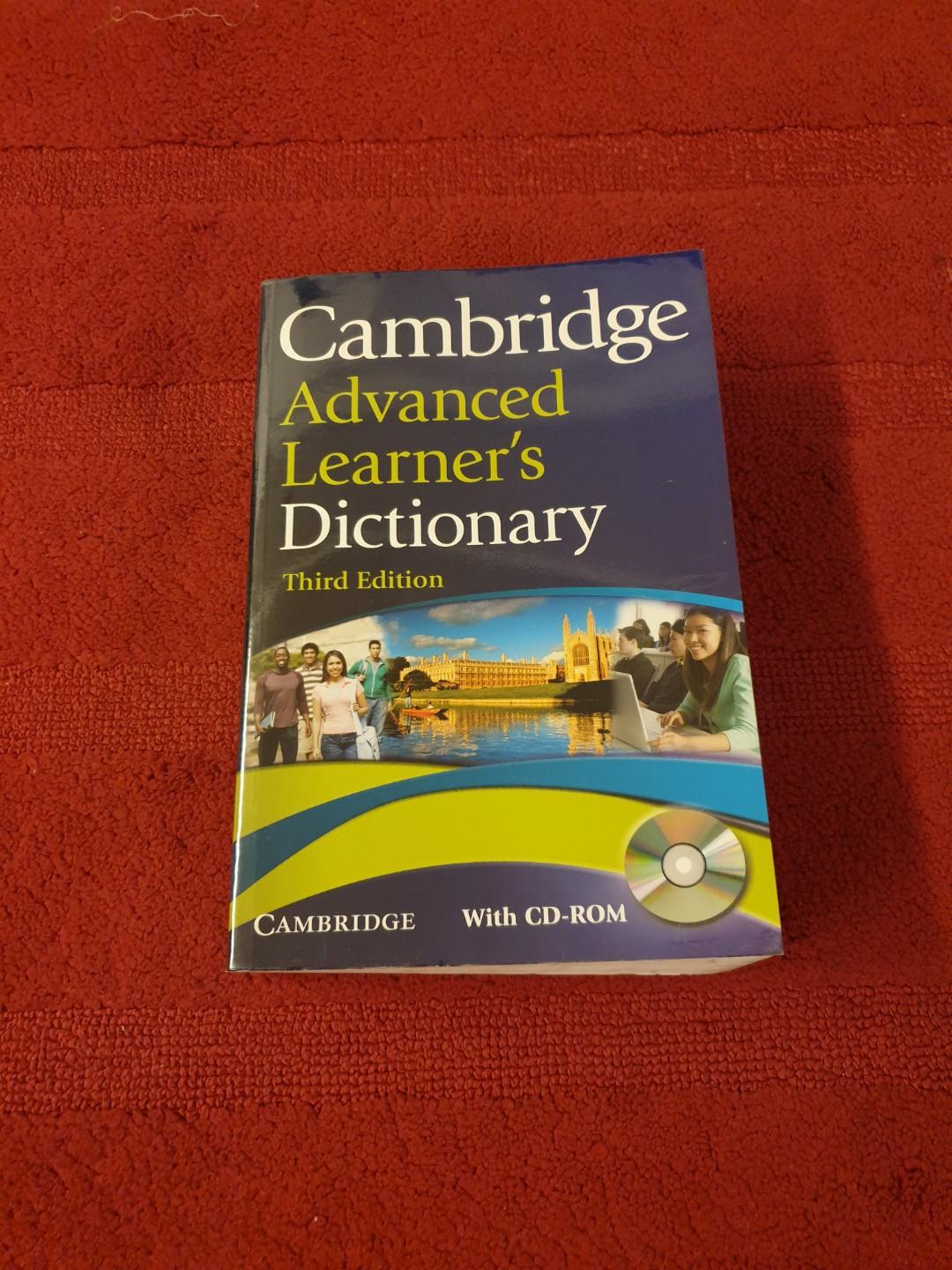 Cambridge Advanced Learner S Dictionary Books Stationery Textbooks Professional Studies On Carousell