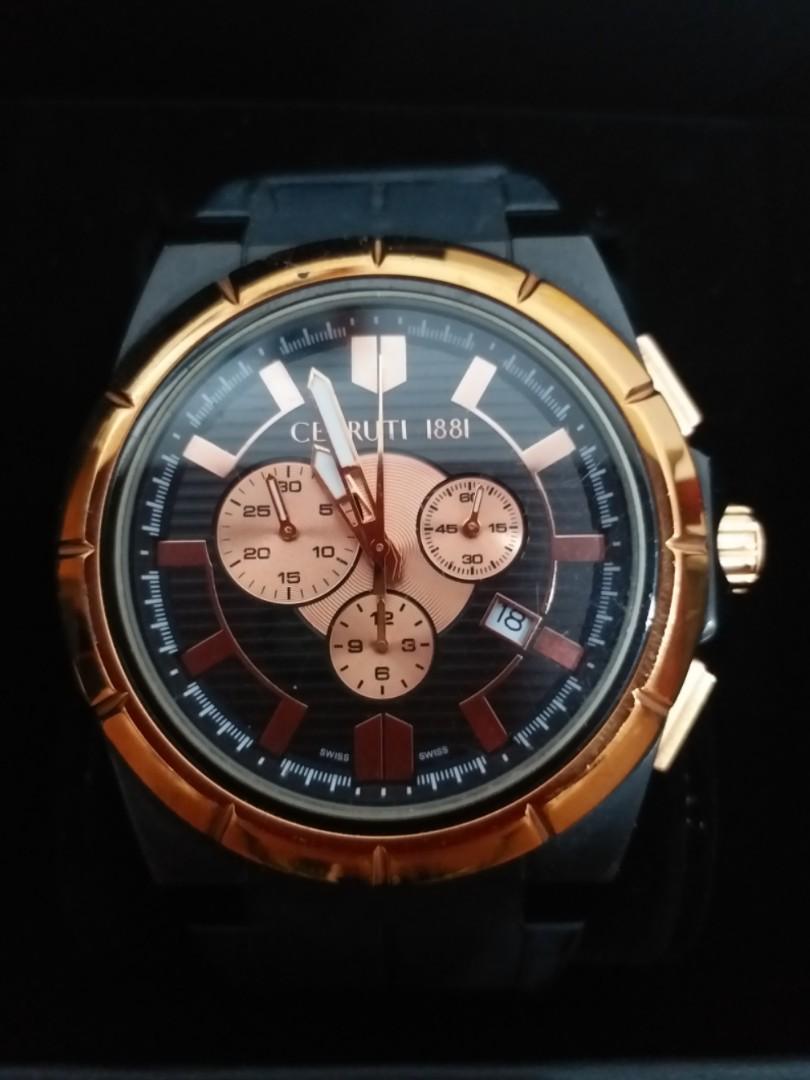 Montre cerruti 1881 on sale stainless steel 805
