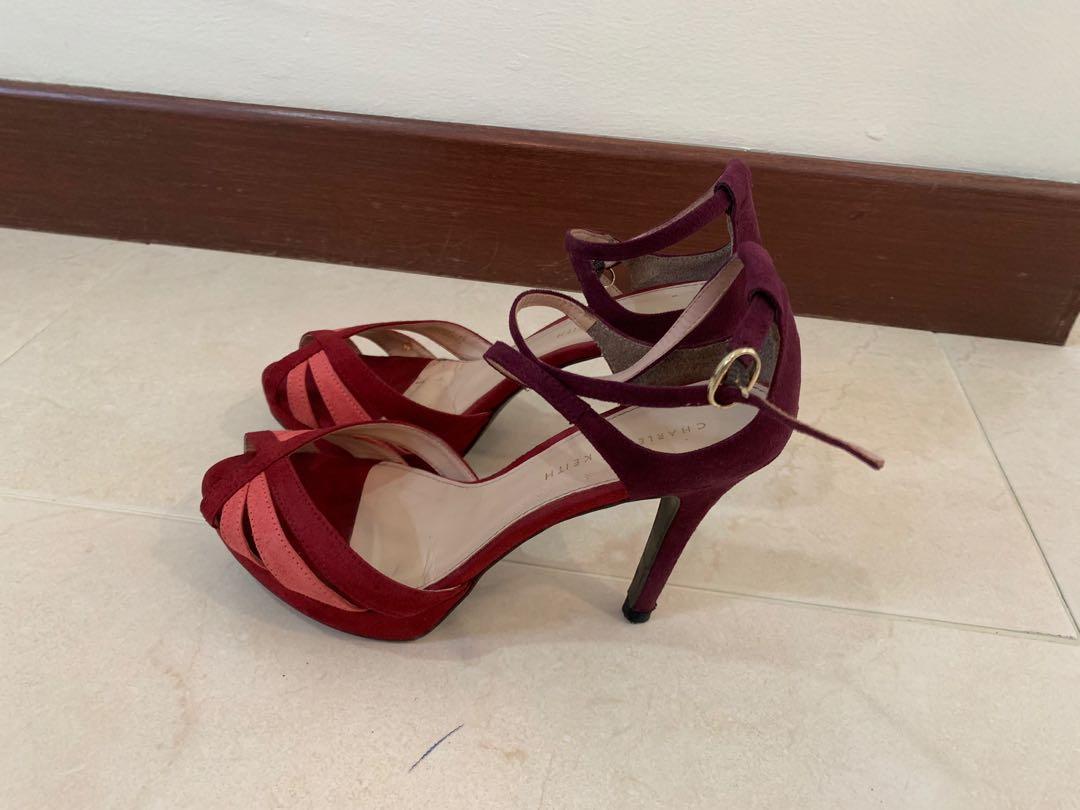 Charles Keith High Heel Shoes Women S Fashion Shoes Heels On Carousell