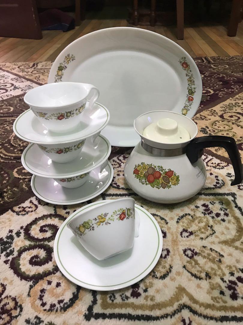 Corningware Corelle Spice Of Life Set Furniture Home Living