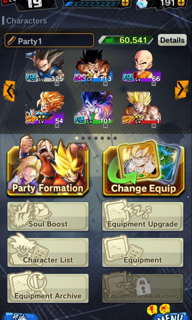 Dragon Ball Legends Account Toys Games Video Gaming Video