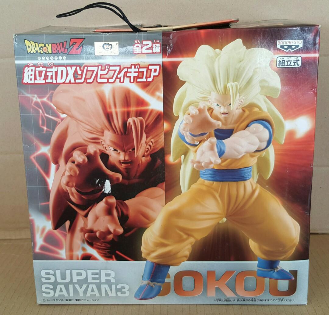 Dragon Ball Z Dx Soft Vinyl Figure Vol 1 Super Saiyan3 Goku Toys