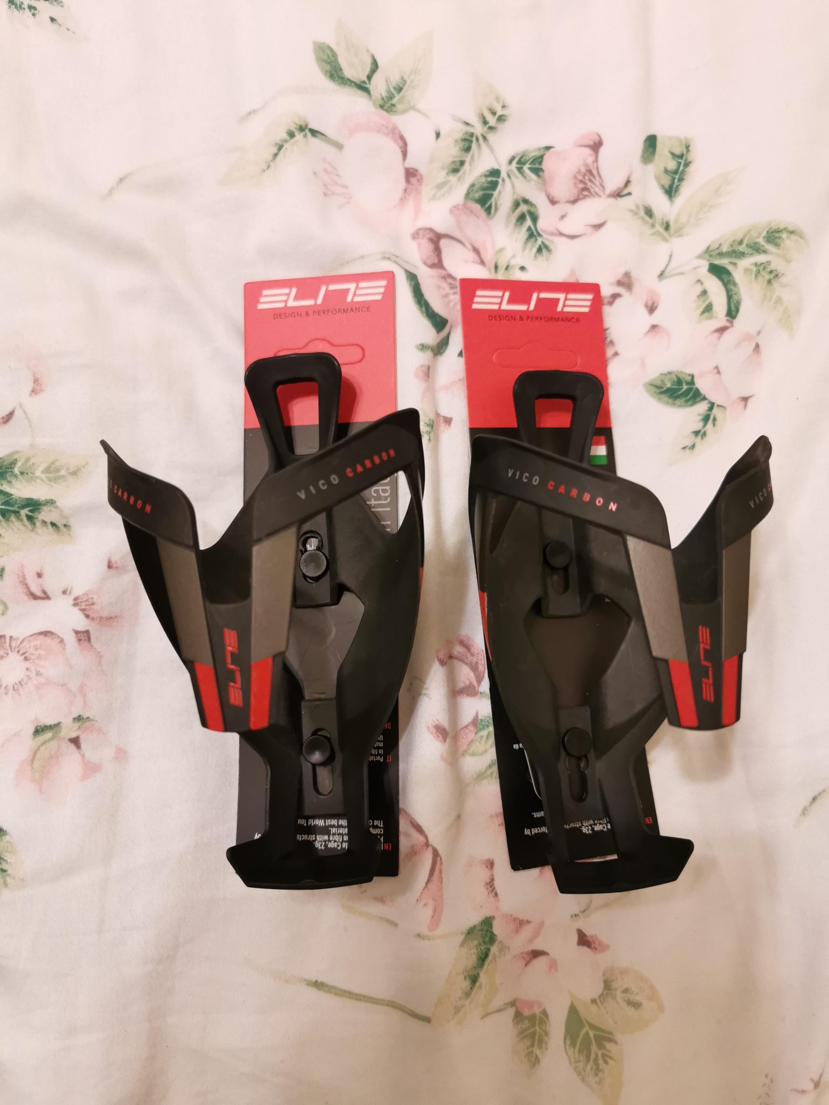 elite vico carbon gloss bottle cage