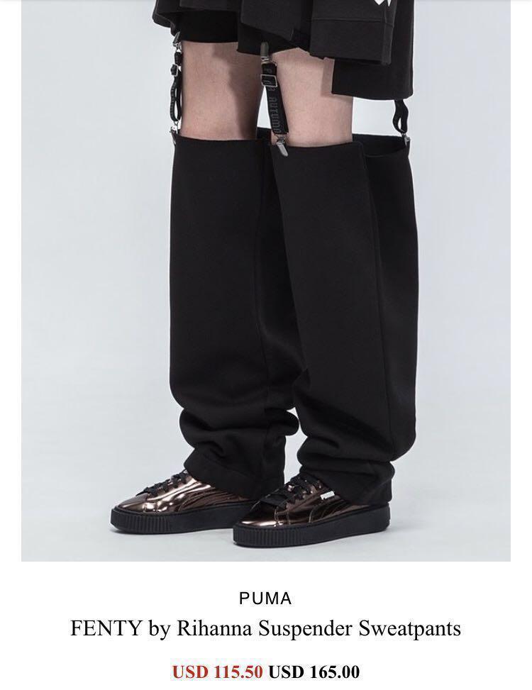 puma fenty suspender pants