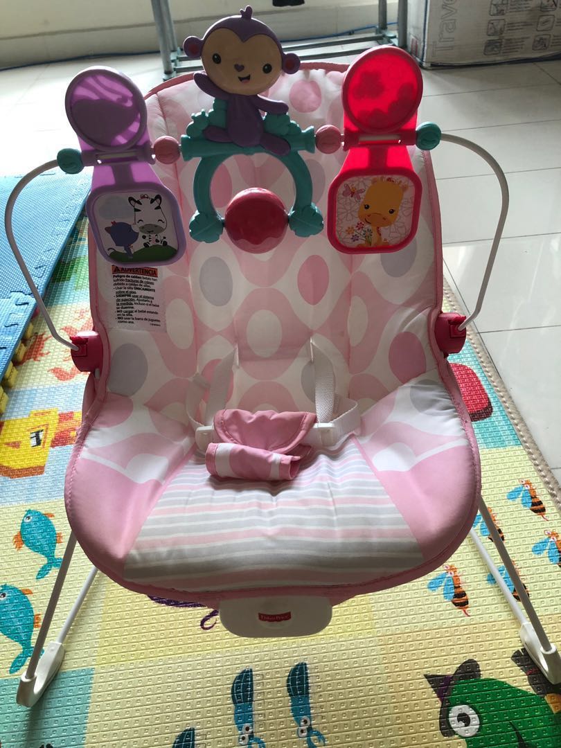 FisherPrice Vibrating Baby Rocker, Babies & Kids, Infant Playtime on