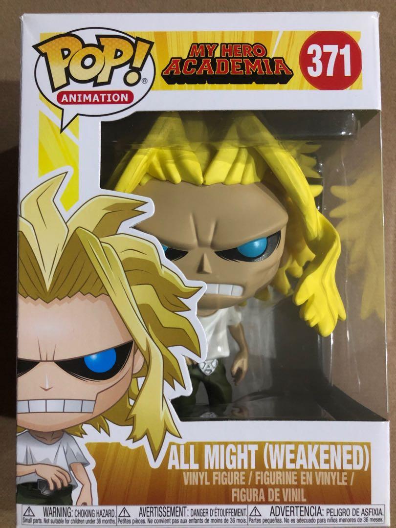 funko pop all might weakened