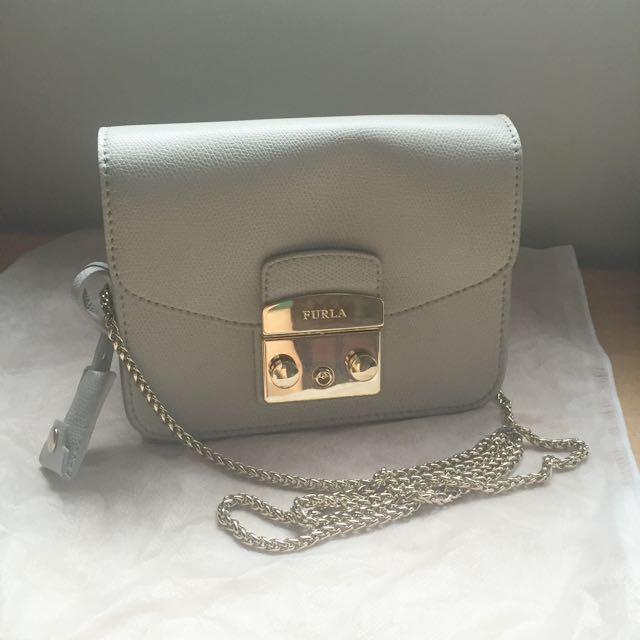 Furla metropolis mini best sale grey