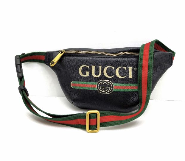 Gucci bum bag black hot sale