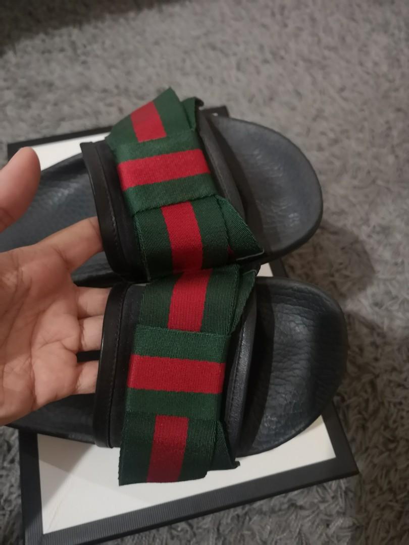 Gucci slides sales with ribbon