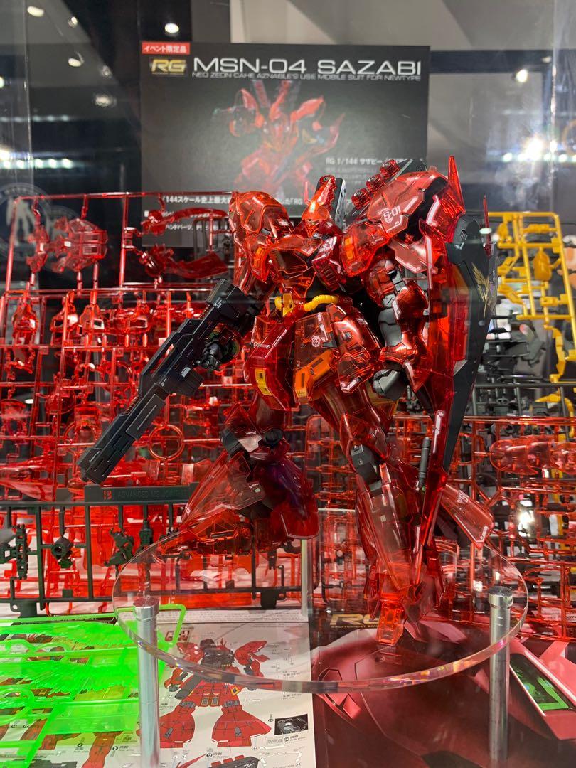 Gundam Front 限定rg 彩透沙薩比msn 04 Sazabi Clear Color Ver 興趣及遊戲 玩具 遊戲類 Carousell Gundam Front 限定rg 彩透沙薩比msn 04 Sazabi Clear Color Ver 興趣及遊戲 玩具 遊戲類 Carousell