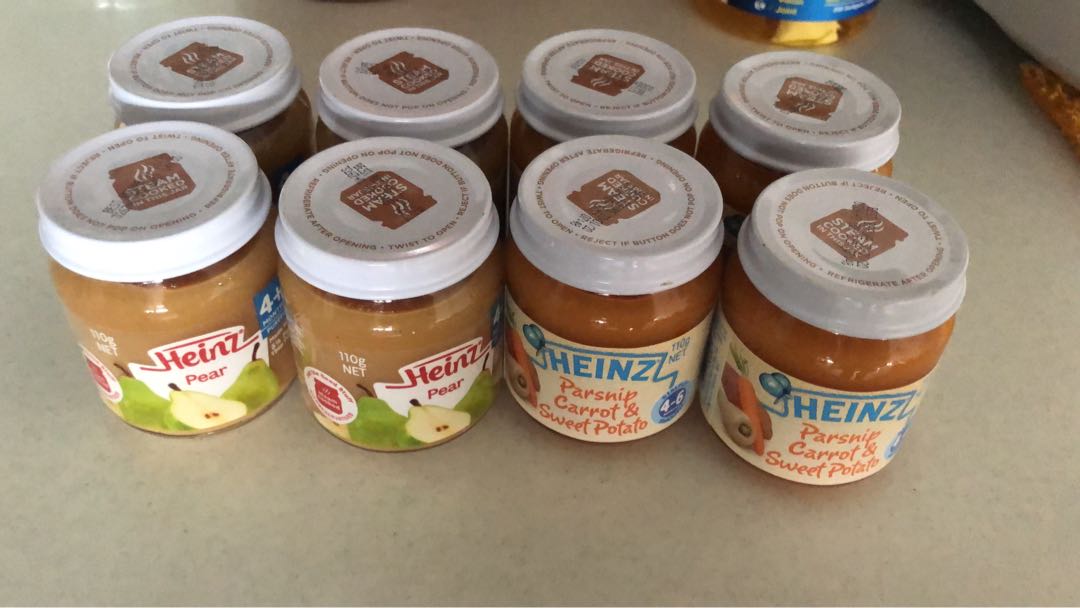 heinz baby food 6 months