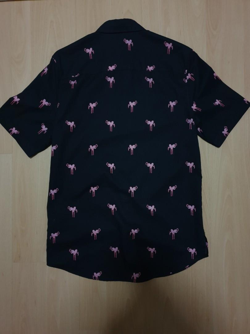 h and m flamingo shirt