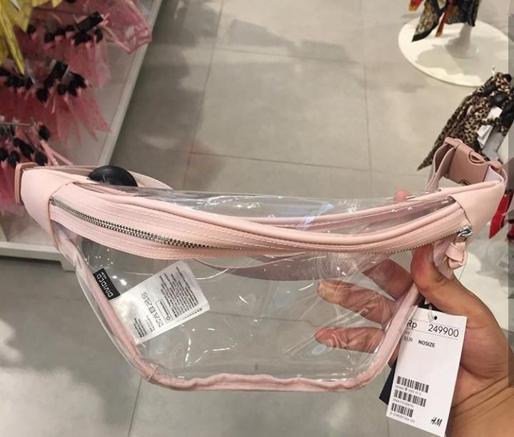 transparent bag h&m