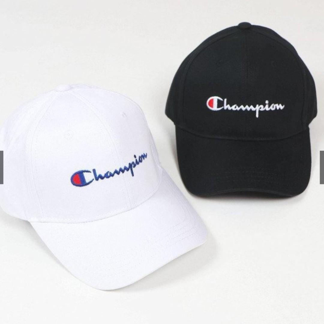 HYPED. Champion Classic Twill Logo Baseball Hat Cap Men s