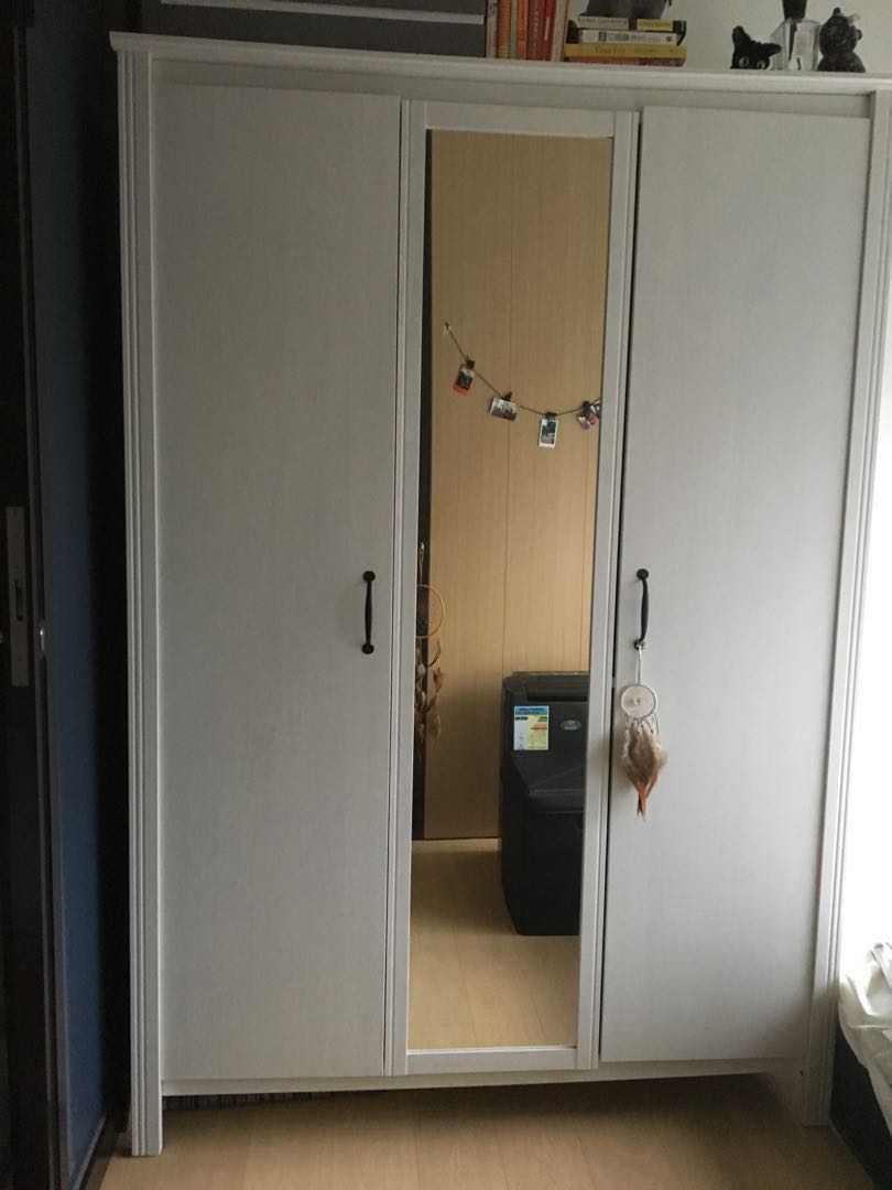 Ikea Brusali Wardrobe Home Furniture Furniture On Carousell