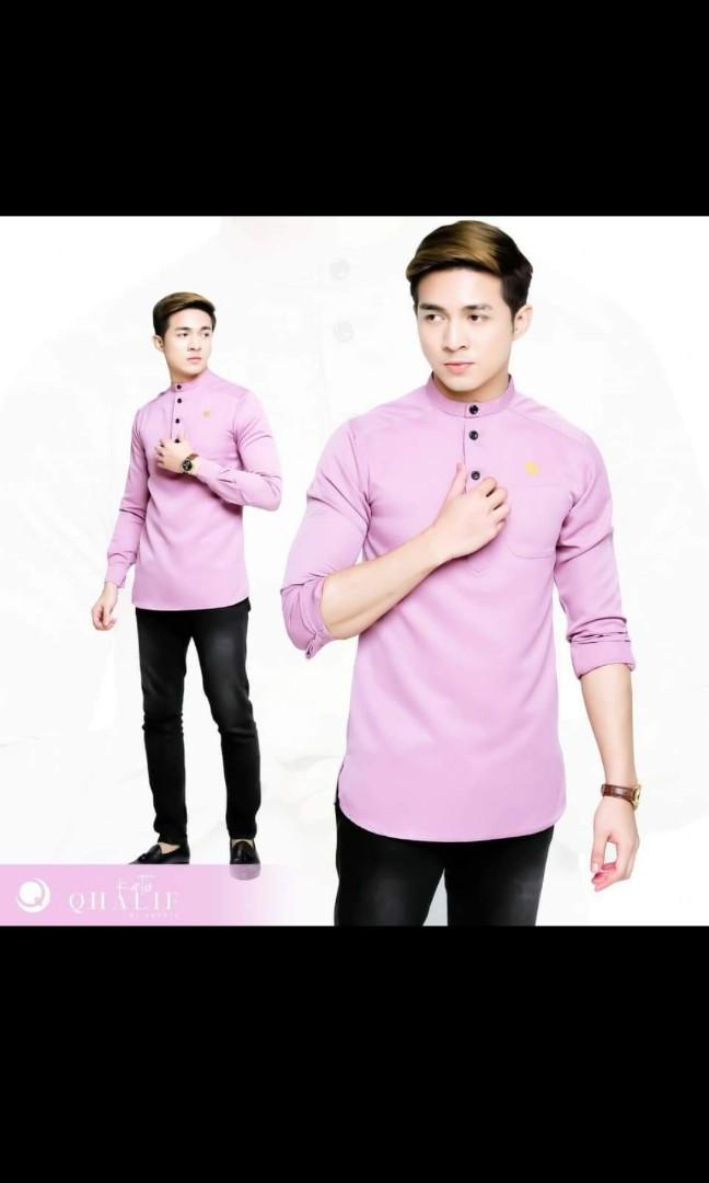 Kurta Qhalif Men S Fashion Tops Sets Formal Shirts On Carousell