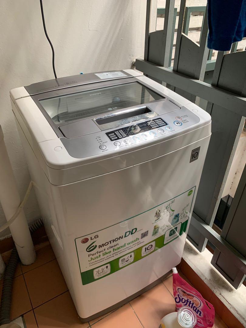 LG Inverter 8.5kg washing machine WFHD850WM, TV & Home Appliances