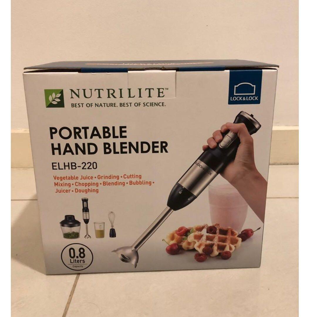 Lock & Lock Portable Hand Blender ELHB220, TV & Home Appliances