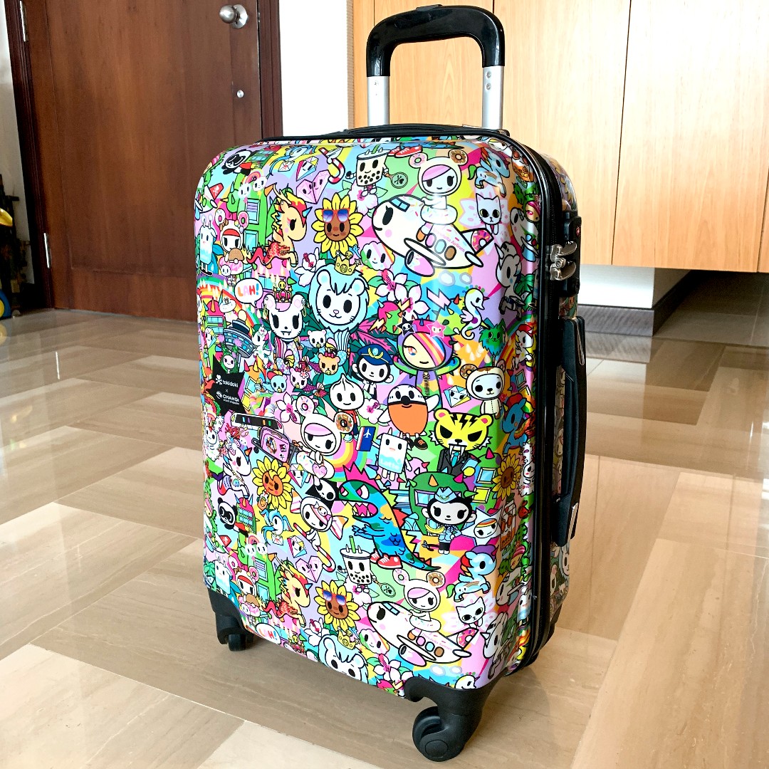 Tokidoki Luggage Hobbies Toys Travel Luggage on Carousell