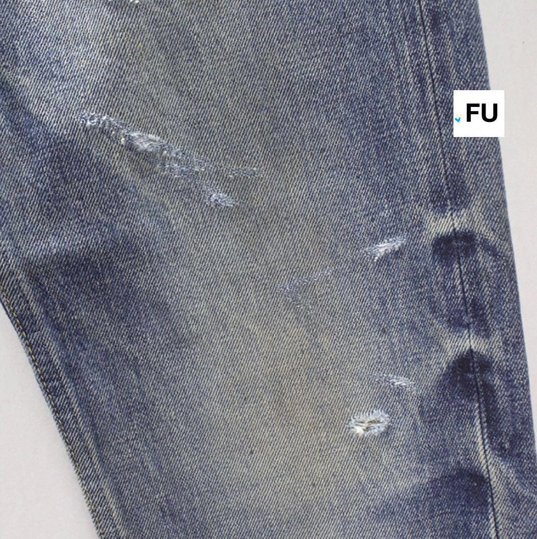 madness ripped cropped denim pants