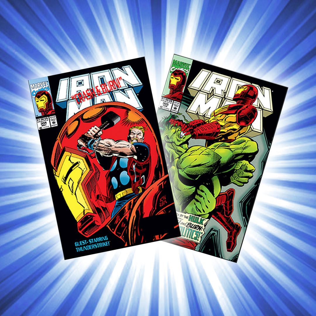Marvel Comics Iron Man 304 305 First Appearance Of Hulk