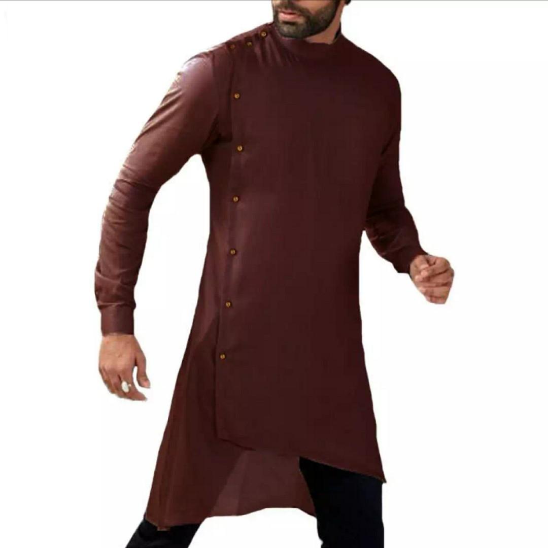 Men Hari Raya Eid Middle East Indian Arab Muslim Thobe Men S