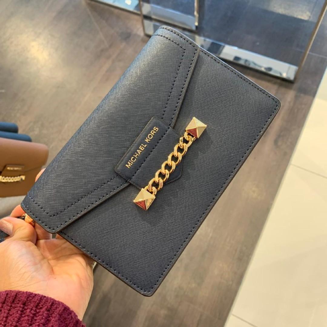Michael kors karla wristlet chain crossbody shop