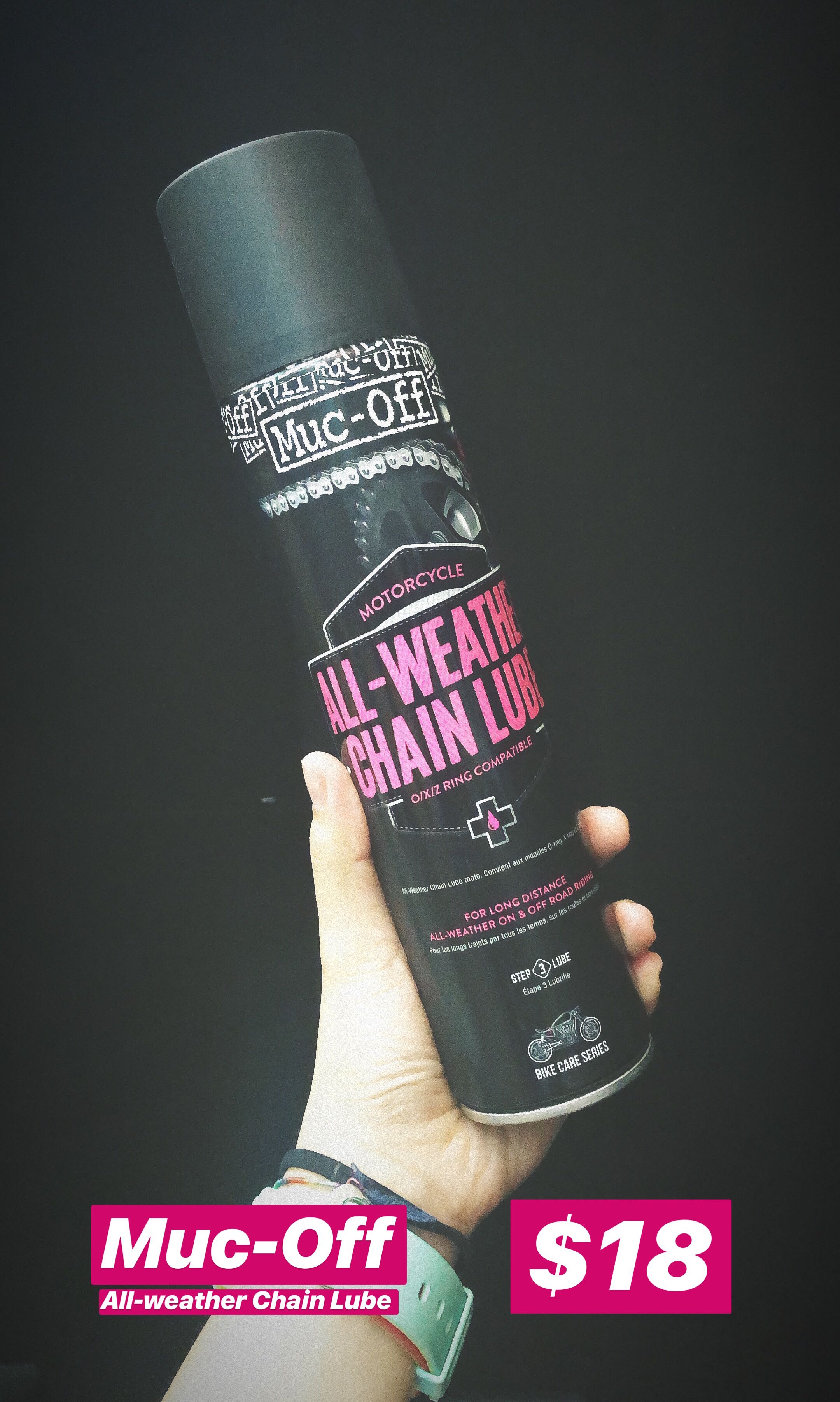 muc off all weather chain lube review