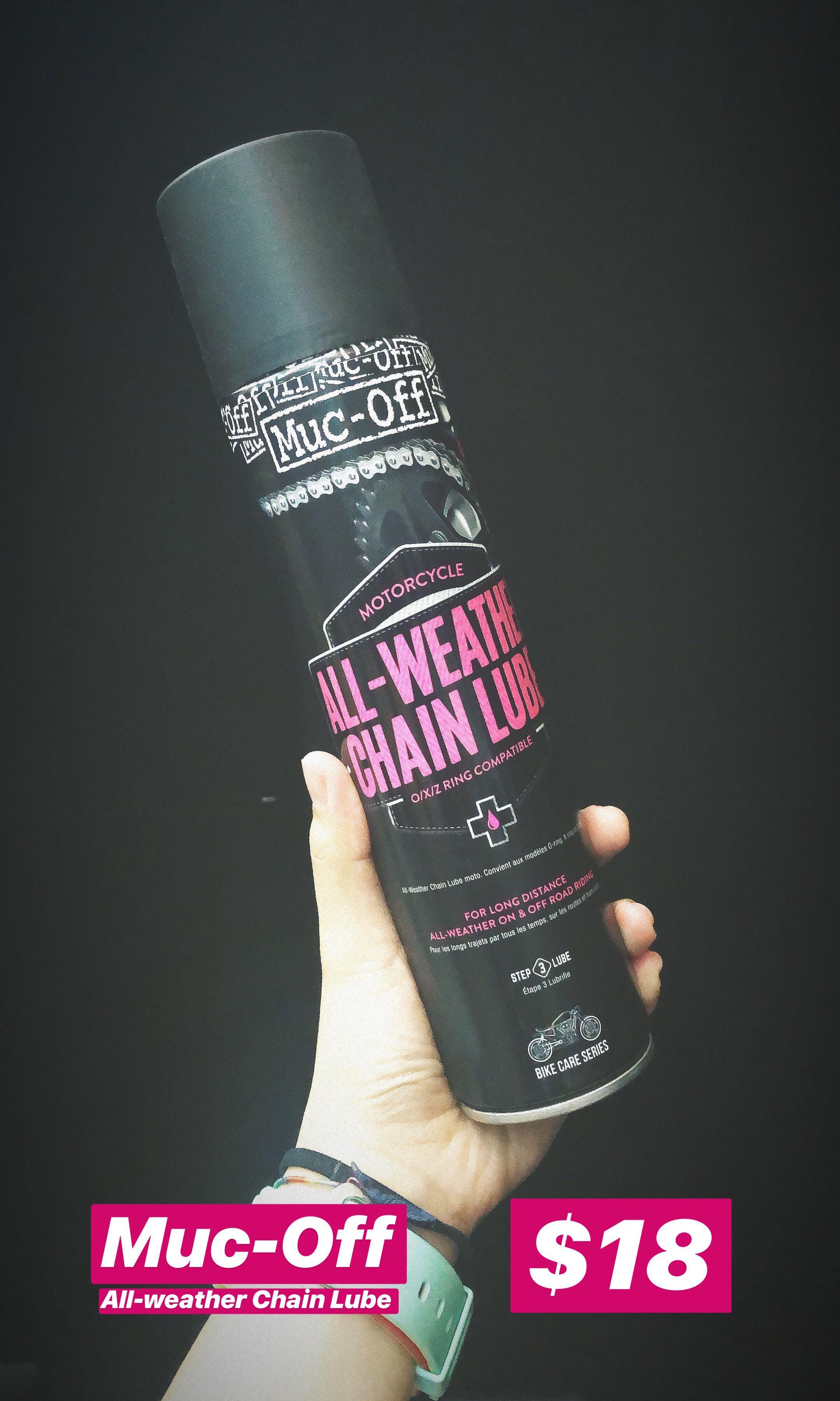 muc off motorcycle chain lube