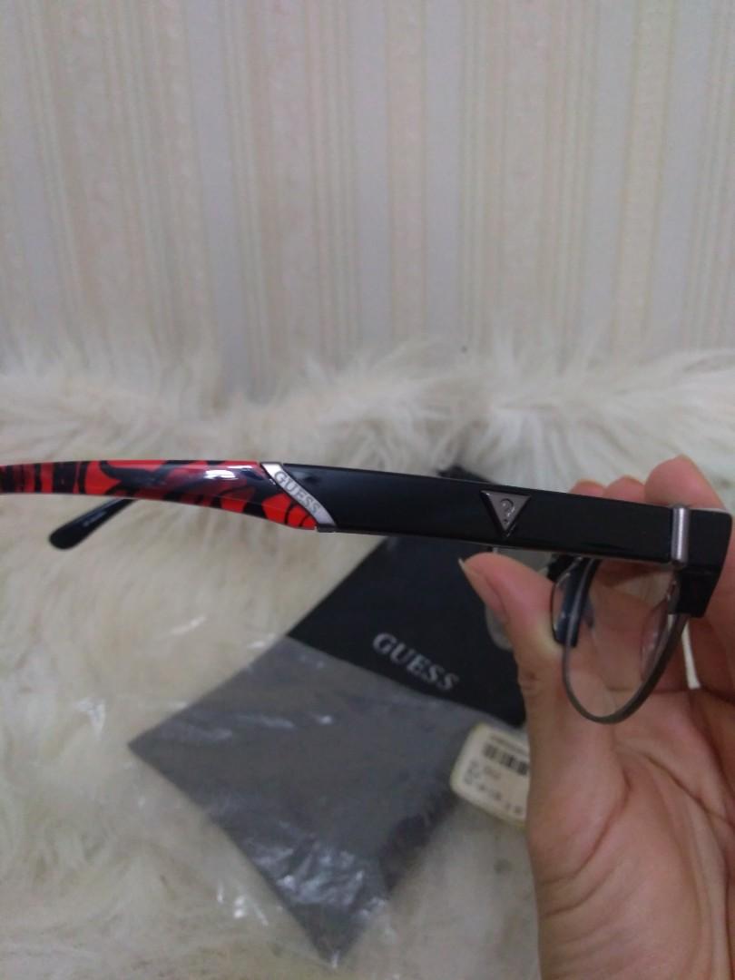 New Never Worn Frame Spectacle Eyewear Bingkai Cermin Mata 100 Original Authentic Guess For Women Women S Fashion Accessories On Carousell