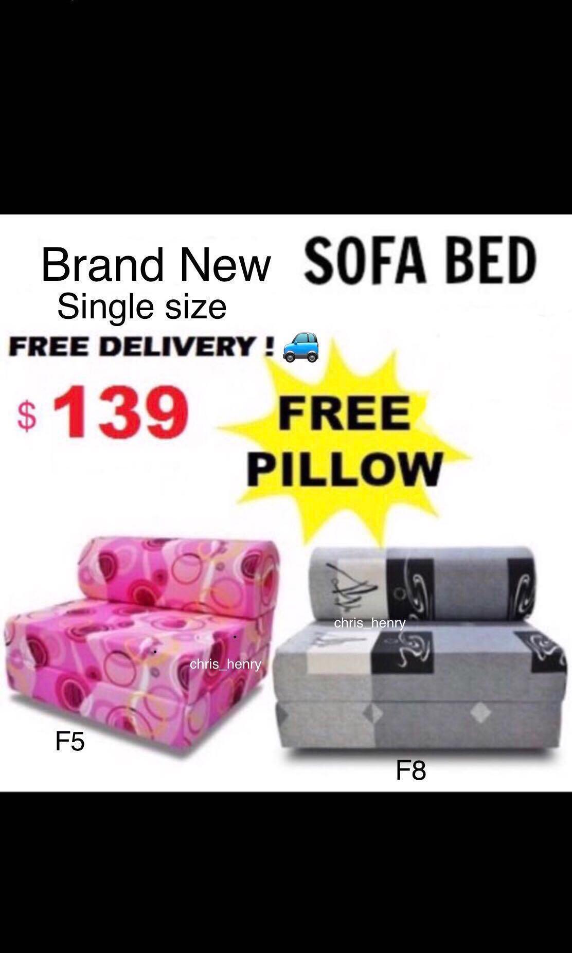 New Sofa Bed Promotion Single Size from Maxcoil Viro, Furniture & Home