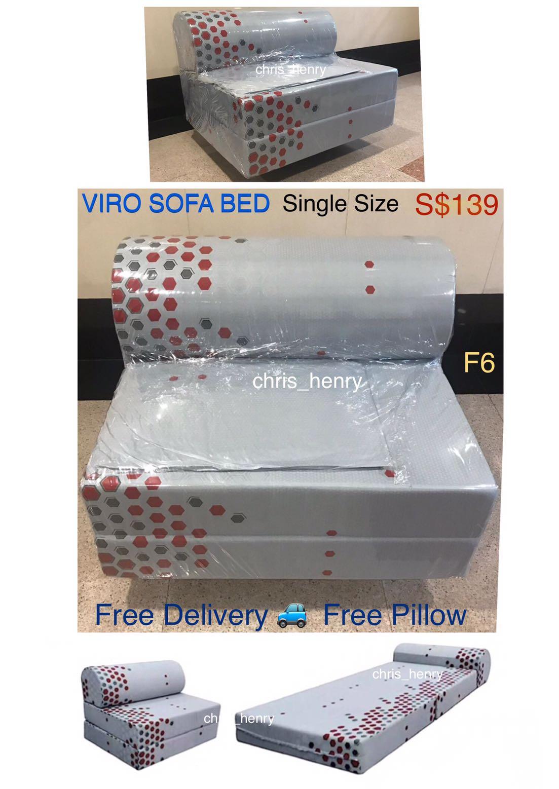 New Sofa Bed Promotion Single Size from Maxcoil Viro, Furniture & Home