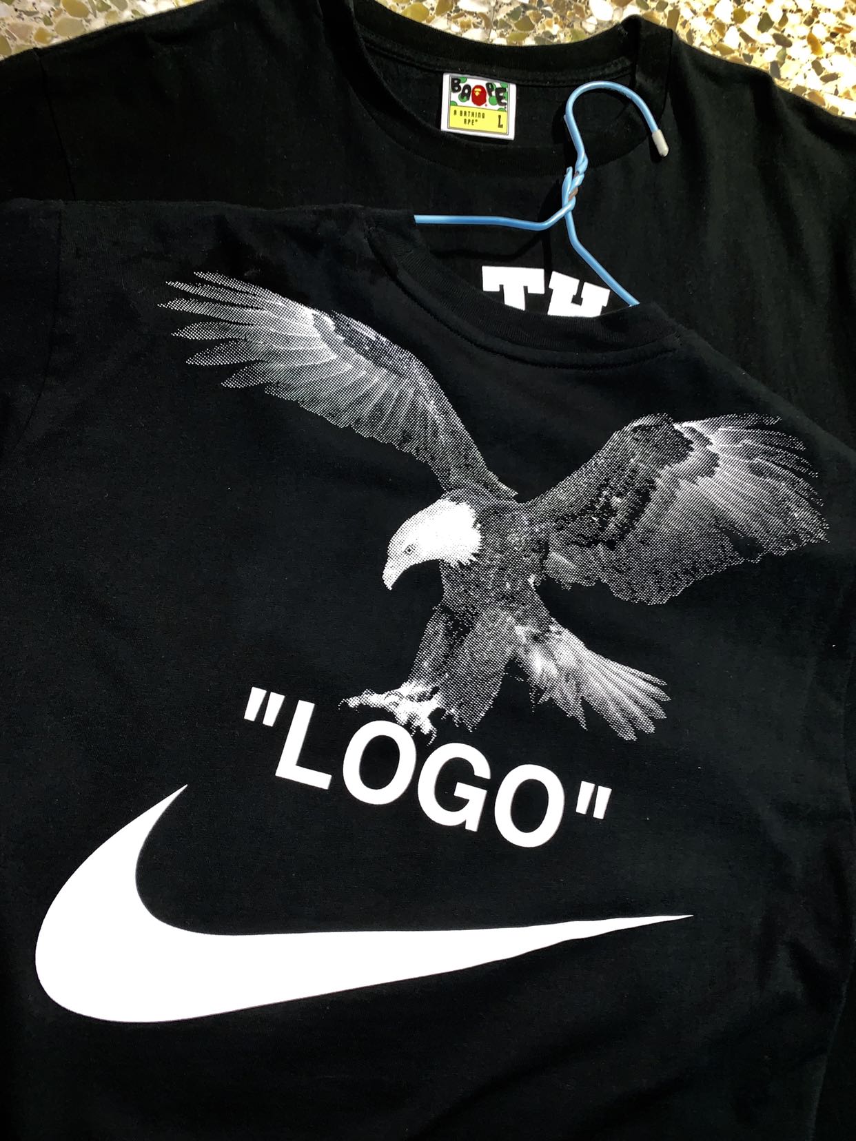 Nike Off White Logo Tee Men S Fashion Clothes Tops On Carousell Nike Off White Logo Tee Men S Fashion Clothes Tops On Carousell