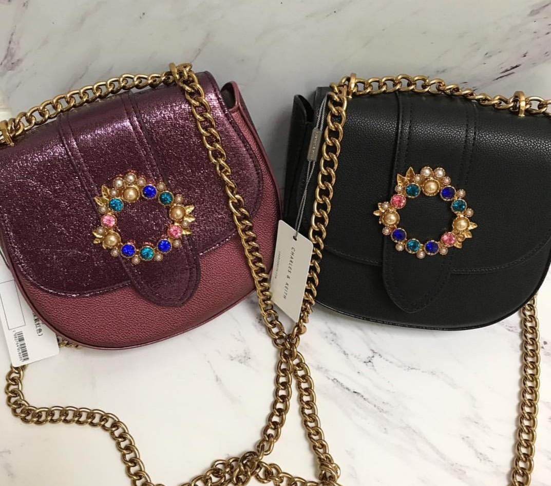 Embellished buckle hotsell crossbody bag