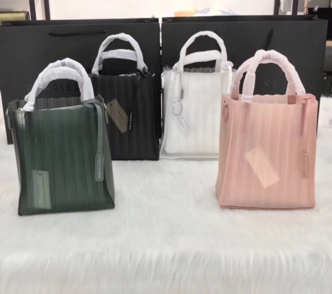 Charles and keith jelly bag shop