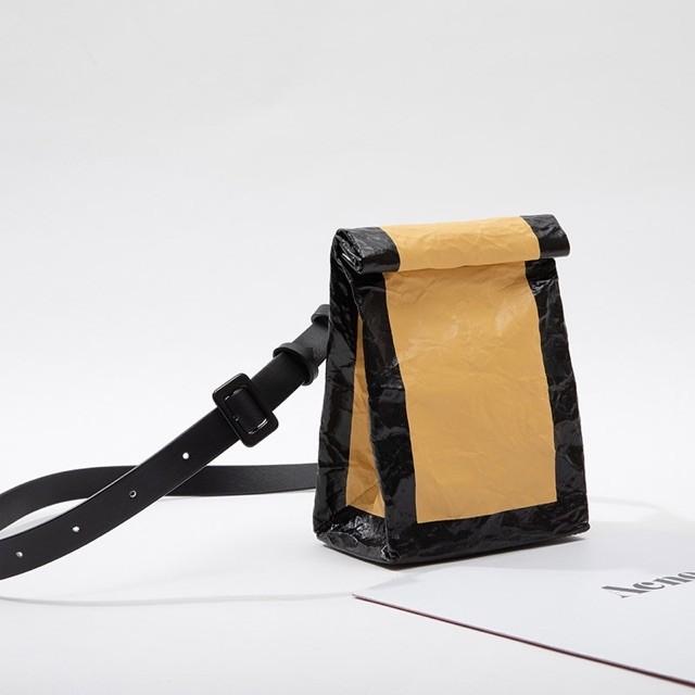 Charles and keith paper bag clutch shop
